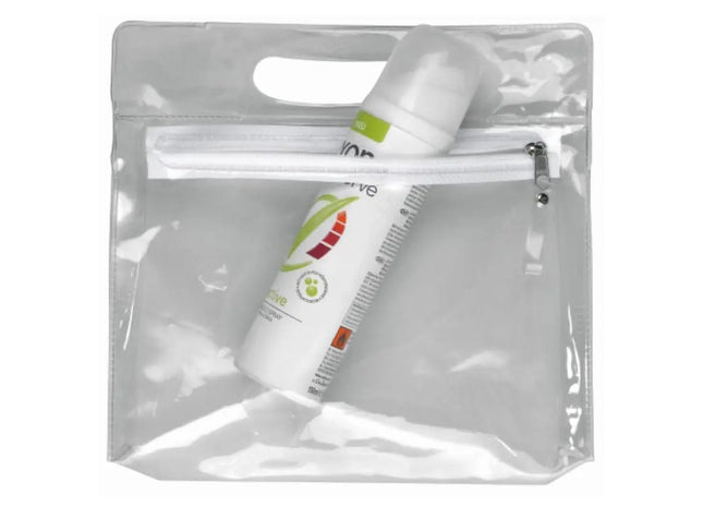 BlackMaxx Sicherheitstasche FlightBag, Transparent, Schützen Sie Ihre Wertgegenstände auf Reisen TK Gruppe® Grosshandel 