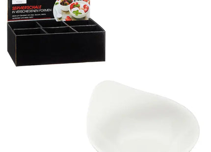 Blattförmige Servierschale, Durchmesser ca. 9 cm TK Gruppe® Grosshandel 