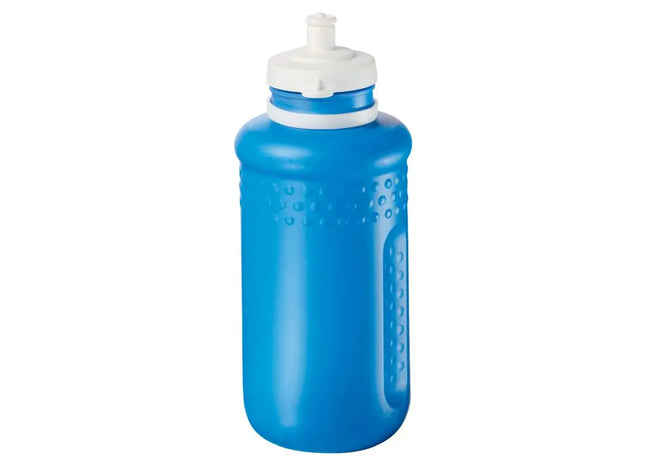 Blau-Weiße Fahrrad-Trinkflasche, 0,5l mit Saugverschluss – Praktisch & Stilvoll TK Gruppe® Grosshandel 