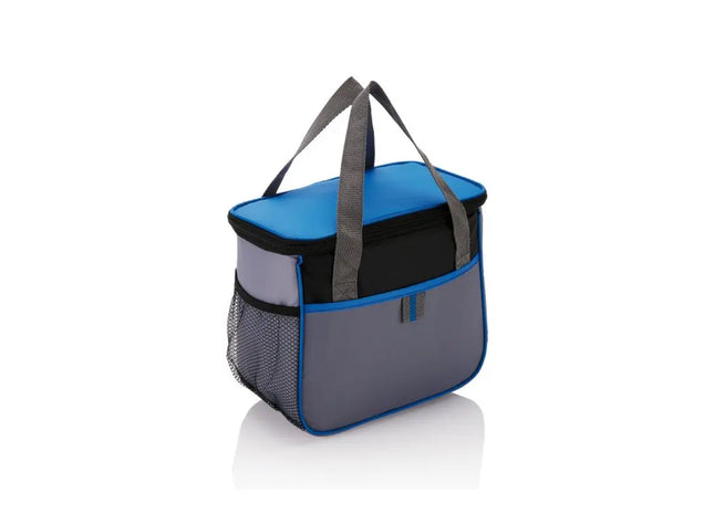 Blaue Basic Kühltasche mit Grau - Effizient & Stilvoll TK Gruppe® Grosshandel 