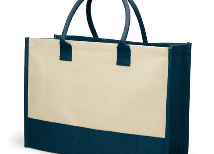 Blaue Einkaufstasche Juca - Robuste und stilvolle Tragetasche für den täglichen Gebrauch TK Gruppe® Grosshandel 