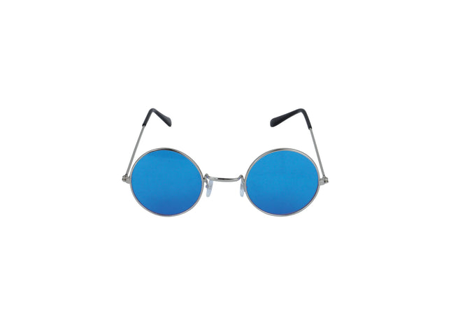 Blaue Gläser Für Erwachsene Mit Silberrahmen - Modische Sonnenbrille Uv-Schutz TK Gruppe® Grosshandel 
