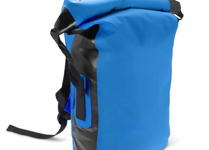 Blauer Rolltop-Rucksack 25L - Stilvoller und Funktioneller Begleiter für Alltag und Abenteuer TK Gruppe® Grosshandel 
