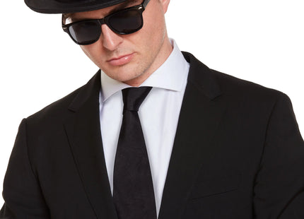 Blues-Hut für Erwachsene mit Brille | Klassisches Musiker-Anziehzubehör TK Gruppe® Grosshandel 