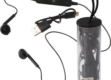 Bluetooth Kopfhörer Asti - Kabellos, Schwarz, Hochwertiger Sound TK Gruppe® Grosshandel 