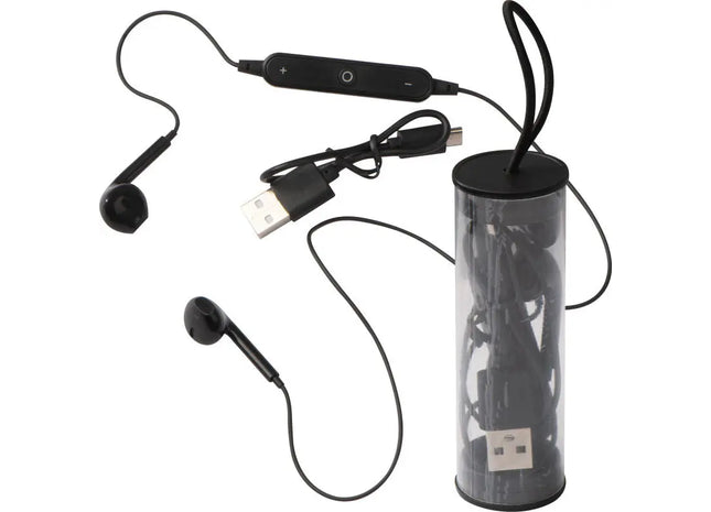 Bluetooth Kopfhörer Asti - Kabellos, Schwarz, Hochwertiger Sound TK Gruppe® Grosshandel 