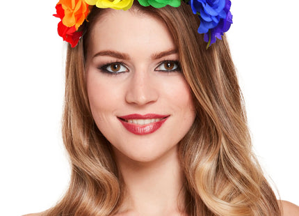 Blumen-Haarband Für Stolz-Events - Bunter, Stilvoller Kopfschmuck TK Gruppe® Grosshandel 