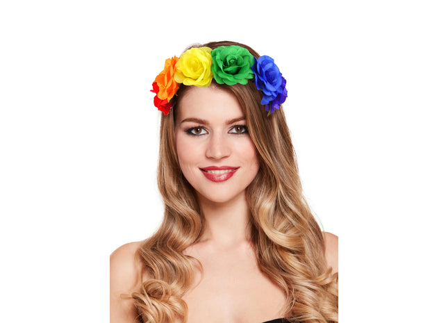 Blumen-Haarband Für Stolz-Events - Bunter, Stilvoller Kopfschmuck TK Gruppe® Grosshandel 