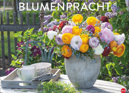 Blumen & Garten Posterkalender: Farbenfroher Blumenpracht Jahreskalender TK Gruppe® Grosshandel 