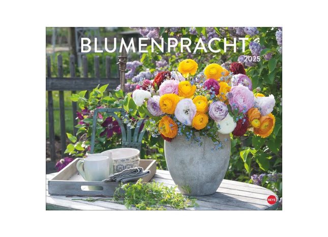 Blumen & Garten Posterkalender: Farbenfroher Blumenpracht Jahreskalender TK Gruppe® Grosshandel 