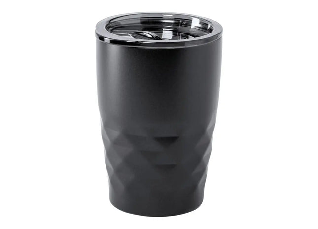 Blur Kupferisolierter Thermobecher, 350 ml – stilvoller Isolierbecher in Schwarz TK Gruppe® Grosshandel 