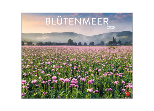 Blütenpracht Posterkalender 2024: Landschaften & Natur in Vollblüte TK Gruppe® Grosshandel 