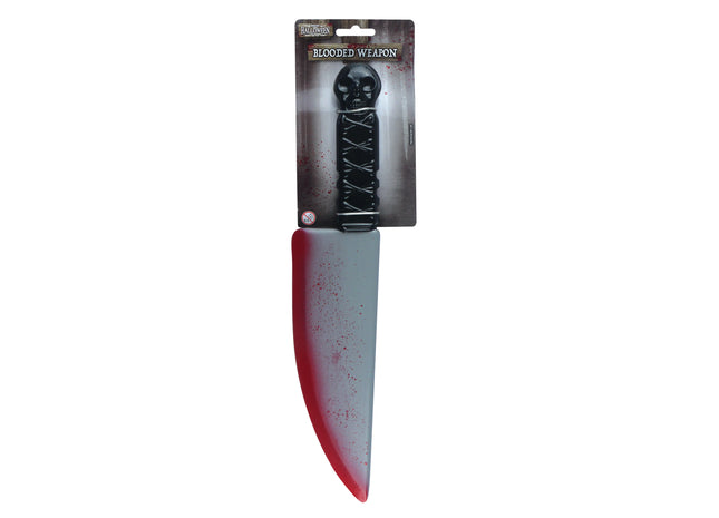 Blutiges Messer 38cm, realistische Halloween Waffe TK Gruppe® Grosshandel 