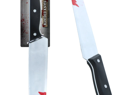 Blutiges Messer Waffe 31 cm – realistische Halloween-Requisit TK Gruppe® Grosshandel 