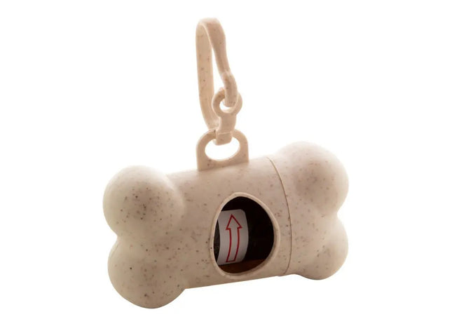 Bocin Hundekotbeutelspender - Beige, Praktischer Kotbeutelhalter, Strapazierfähiges Haustierzubehör TK Gruppe® Grosshandel 