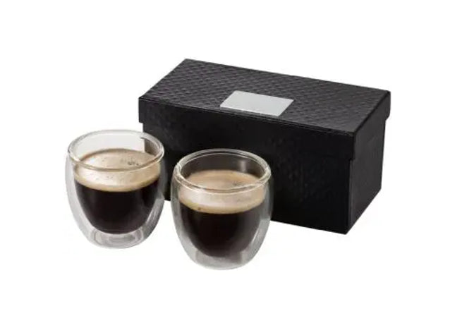 Boda 2er Mini Glas Set - Transparentes Design für jeden Tag TK Gruppe® Grosshandel 