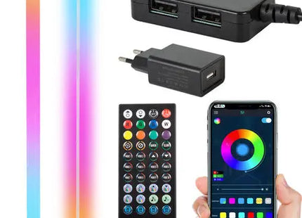 Boden ecke rgb führte nachttischlampe für schlafzimmer anwendung 1.5