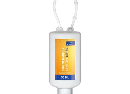 Body Label Sanfte Sonnencreme, 50ml, LSF 50, Kühleffekt, Frost-Blau TK Gruppe® Grosshandel 