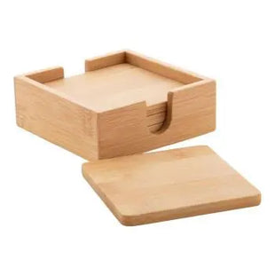 Boosty Untersetzer-Set - Natur: Umweltfreundlich, langlebig, rutschfest, stilvoll, vielseitig TK Gruppe® Grosshandel 