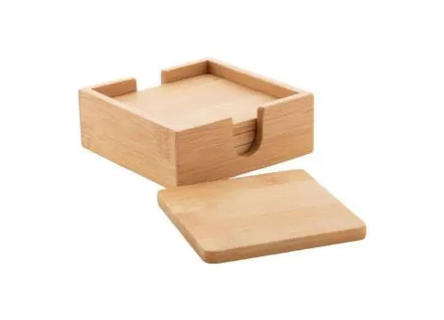 Boosty Untersetzer-Set - Natur: Umweltfreundlich, langlebig, rutschfest, stilvoll, vielseitig TK Gruppe® Grosshandel 
