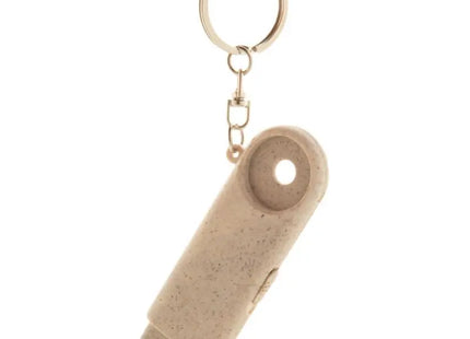 Bopor Schlüsselanhänger mit Einkaufswagenlöser - Naturfarben, Ökologisch TK Gruppe® Grosshandel 