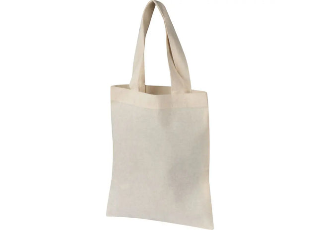 Bordelum Mini Baumwolltasche in Naturfarbe, Kompakt & Öko-Freundlich TK Gruppe® Grosshandel 