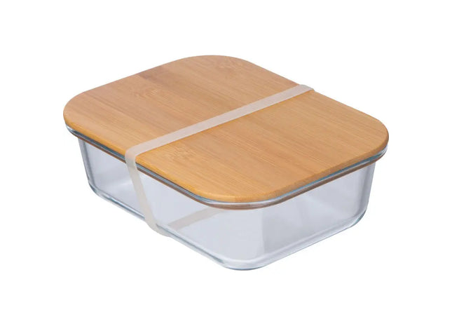 Borosilicate Glass Snack Box - Transparent, Durable, Heat-Resistant Meal Container TK Gruppe® Grosshandel 
