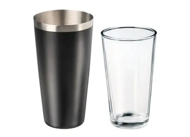 Boston Cocktailshaker 0,7 Liter - Schwarz, Professionelles Barzubehör TK Gruppe® Grosshandel 