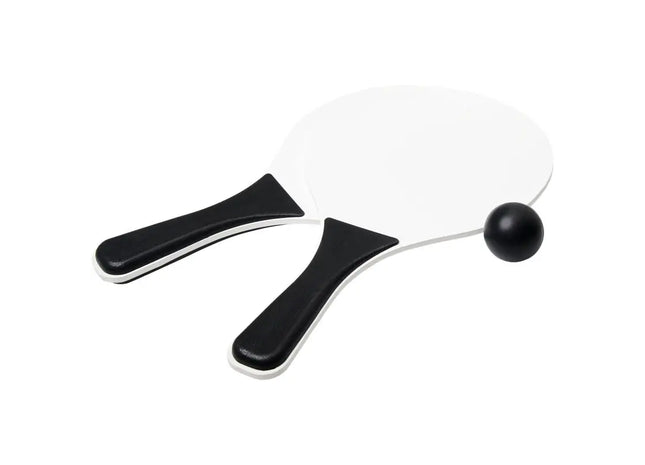 Bounce Beachball-Set in Schwarz-Weiß – Dynamisches Spielvergnügen TK Gruppe® Grosshandel 
