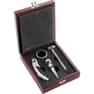 Brady Exklusives Weinset - Braun, Luxuriöses Wein-Zubehör für Kenner TK Gruppe® Grosshandel 