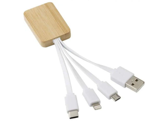 Brandan Bambus-Ladekabel: Ökologisch & Langlebig für Smart-Geräte TK Gruppe® Grosshandel 