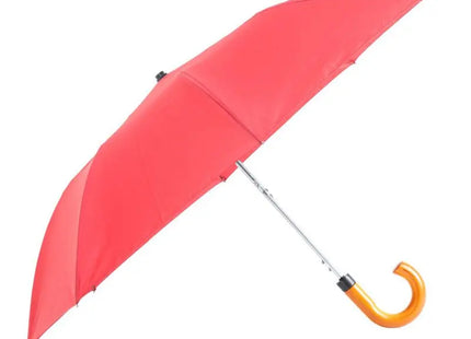 Branit Regenschirm Rot Kompakt & Stilvoll Zuverlässiger Regenschutz TK Gruppe® Grosshandel 