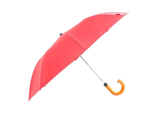 Branit Regenschirm Rot Kompakt & Stilvoll Zuverlässiger Regenschutz TK Gruppe® Grosshandel 