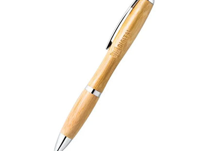 Braun-Hellbrauner CLIC CLAC-SALTILLO Kugelschreiber - Premium Stift für stilvolles und elegantes Schreiben TK Gruppe® Grosshandel 