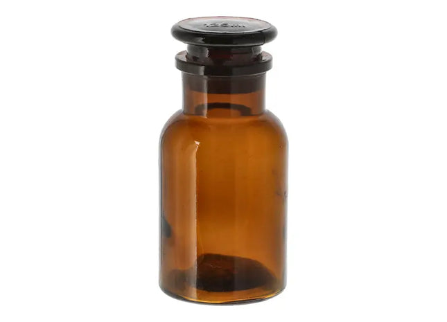 Braune Apothekerflasche, 125ml Fassungsvermögen, Klassisches Glas, 11cm Hoch TK Gruppe® Grosshandel 