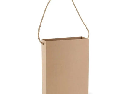 Braune Kartontasche 24x8x32cm – Stabil, umweltfreundlich, vielseitig, nachhaltig TK Gruppe® Grosshandel 
