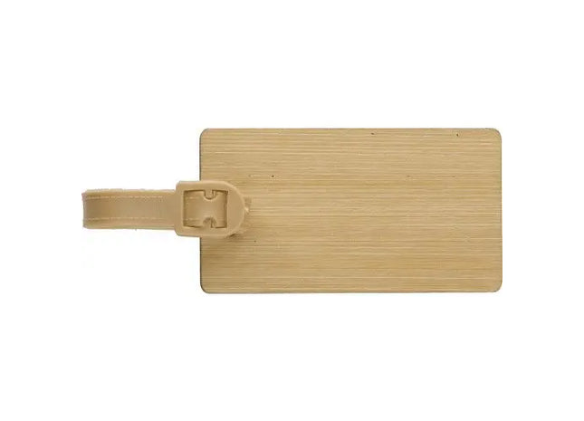 Brauner Bambus-Gepäckanhänger Shawn – Ökologisch & Robust TK Gruppe® Grosshandel 