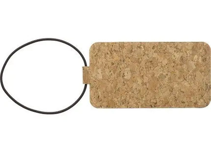 Brauner Kork-Gepäckanhänger Makai – Umweltfreundlich & Stilvoll TK Gruppe® Grosshandel 