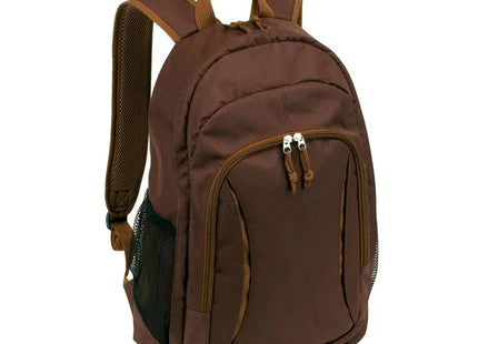 Brauner Rucksack AFRICA - Stilvoller und Robuster Begleiter für Alltag und Reisen TK Gruppe® Grosshandel 