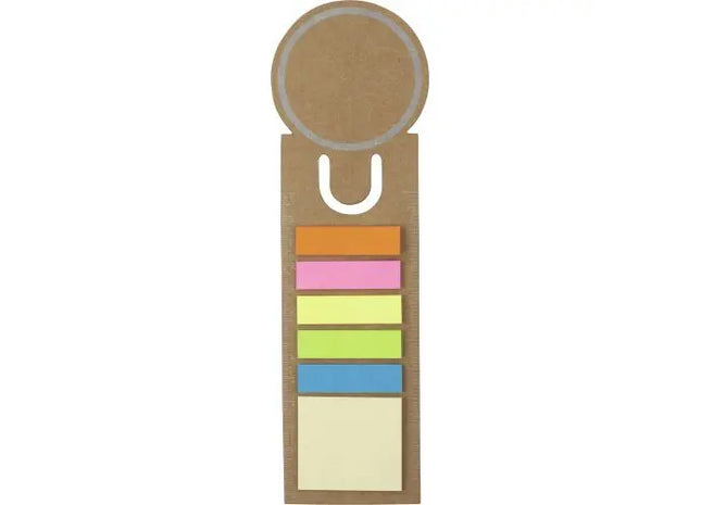 Braunes Clay-Lesezeichen aus Pappe – Praktisches Zubehör für Buchliebhaber TK Gruppe® Grosshandel 