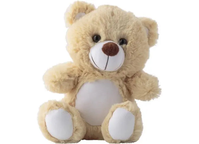 Braunes rPET Plüschtier Bär Samuel: Nachhaltiges Kuscheltier aus recycelten Materialien für umweltbewusste Kinder TK Gruppe® Grosshandel 