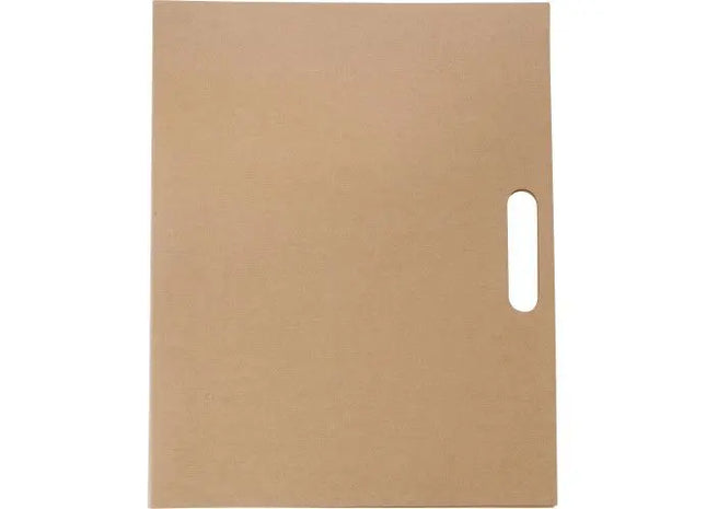 Braunfarbene Karton-Konferenzmappe - Organisieren Sie Ihre Unterlagen stilvoll TK Gruppe® Grosshandel 