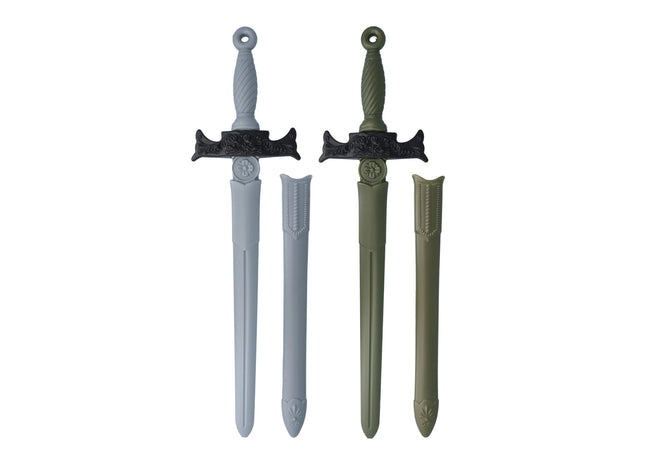 Breites Spielzeugschwert 66 cm, 2 Farben – robust und sicher für Kinder TK Gruppe® Grosshandel 