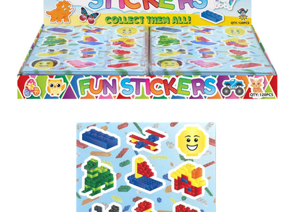 Brickz Sticker 10x11,5 cm, 12 Er Set - Deko-Aufkleber für Scrapbooking & Bastelprojekte TK Gruppe® Grosshandel 