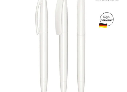 Bridge Polished Drehkugelschreiber - Weiß Stilvoller Stift für reibungsloses und komfortables Schreiben TK Gruppe® Grosshandel 