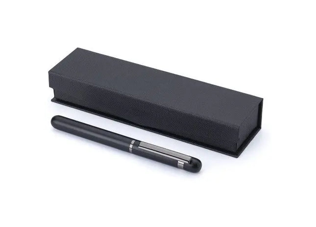 Bridger Aluminium-Rollerball-Stift in Schwarz – Modern & Langlebig TK Gruppe® Grosshandel 