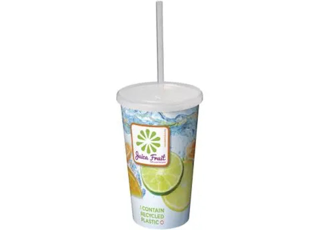 Brite-Americano 350ml Doppelwandiger Stadium-Becher - Reinweiß TK Gruppe® Grosshandel 