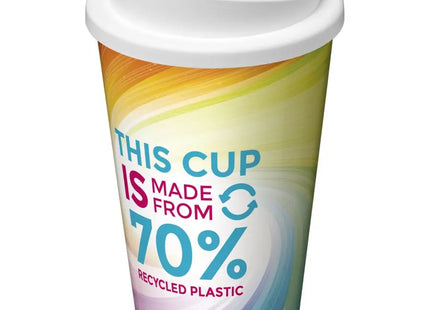 Brite-Americano Eco 350 ml Isolierbecher in Weiß – Nachhaltig & Praktisch TK Gruppe® Grosshandel 