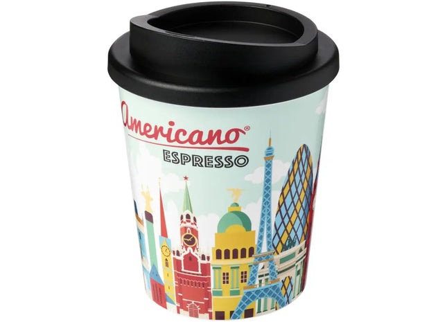 Brite-Americano Espresso 250 ml – Schwarzer Isolierbecher für Kaffee-Liebhaber TK Gruppe® Grosshandel 