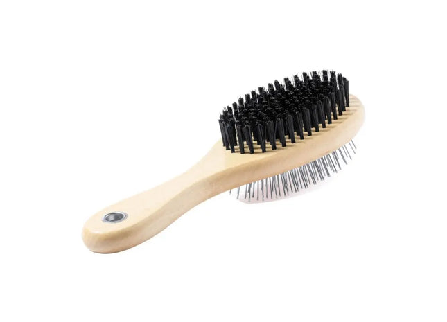Brolin Haustierbürste aus Naturmaterialien - Sanft & Effektiv TK Gruppe® Grosshandel 